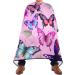 Kigai Colorful Butterfly Barber Cape - Waterproof Adjustable Hair Cutting Cape for Men & Women | Professional Salon Hairdressing Cape - Buy Online on SooperMarket.com