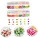 Healeved 4 Boxes 12 Polymer Clay Sequins Manicures Accessories Flower Stickers for Nails Nail Slices Fruit Lemon Stickers Fruit Slice Nails Nail Art Supplies 3d Crystal Mud Soft Pottery - Buy Online on SooperMarket.com