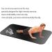 Large Exercise Mat 7'x3.2'  Exercise Equipment Mat Treadmill Mat  Exercise Bike Mat  Workout Mats for Home Gym Mats Gym Flooring Rubber Workout Mat Fitness Mat Large Yoga Mat Cardio Mat for Weightlifting  Jump Rope  Non-slipping 3.2-Feet x 7-Feet - Buy Online on SooperMarket.com