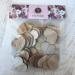 Y&K Homish Wooden Hearts Guest Book - Pack of 50 Blank Wood Signs for DIY Party Decor (Brown) - Buy Online on SooperMarket.com