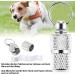 Address Pendant for Cats & Dogs - 6 Stainless Steel Pet ID Tags with Key Rings | Anti-Free Name Tag & Collar Trailer for Pet Identification - Buy Online on SooperMarket.com