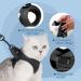Simpeak Escape Proof Cat Harness and Lead Set Adjustable Soft Cat Walking Jackets with Retractable Cat Leash For Pet Puppy Kitten Indoor Outdoor Walking Black S - Buy Online on SooperMarket.com