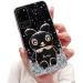 Tivenfezk nadoli for samsung galaxy s20 ultra hare hidden stand shell caricature glitter rabbits stand soft silicone bling cell phone case transparent protective cover samsung galaxy s20 ultra black