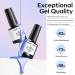 Modelones Pearl Gel Nail Polish Set - 6 Colors Aurora Iridescent Shimmer | Soak Off LED Summer Glitter DIY Nail Art - Mermaid Shell Effect - Buy Online on SooperMarket.com