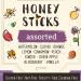 Honey Jar Variety Pack Raw Honey Sticks - 100 Count Pure Honey Straws for Tea, Coffee, or Treats - Made in the USA with Real Honey - Buy Online on SooperMarket.com