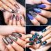 Cat Eye Gel Nail Polish Set Soak Off UV LED Light Starry Sky Effect Magic Gel Nail Polish Kit Manicure Nail Art Gift Kit 6 Colors Free Magnet Stick Galaxy - Buy Online on SooperMarket.com