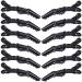 Jinlaili Crocodile Hair Clips12Pcs Hairdressing Sectioning Clamp Hair for Women Plastic Salon Hair Clips for Salon Styling Hair Barrettes DIY Accessories for Girls