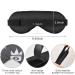 Unisex Haskirky Light Blocking Eye Mask - Breathable & Adjustable for Travel, Yoga, Meditation - Cartoon Skull Design - Buy Online on SooperMarket.com
