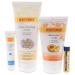 Burt's Bees Holiday Gift Set - 4 Face Care Essentials: Deep Cleansing Cream Pore Scrub Overnight Mask & Vanilla Bean Lip Balm - Perfect Stocking Stuffer - Buy Online on SooperMarket.com