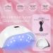 PEACECOLOR Gel Nail Kit with 36W Lamp - 20 Color Starter Set with Glossy & Matte Top Coats - Manicure Tools for DIY at Home - Buy Online on SooperMarket.com