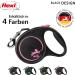 Flexi Retractable Leash - Black/Pink Design | Size L - Multi Size Options | Ideal for Small Dogs - International Shipping Available - Buy Online on SooperMarket.com