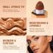 Caramel Tan Bronzer Contour Stick - Cream/Liquid Wand for Smooth Matte Finish - Natural Makeup Effect - Bronzer Beauty Products - Buy Online on SooperMarket.com