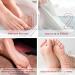 OUKEYA Foot Mask 3 Pairs: Nourish Foot Mask Dermatologically Tested Repairs Heels & Soften Dry Dead Skin for Cracked Feet(No Peeling) Rose - Buy Online on SooperMarket.com