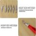 ExtraLife Linoleum Cutter Set - 2 Sets with 6 Blades for Cutting and Crafting | Perfect for Carvings and DIY Crafts - Buy Online on SooperMarket.com