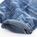 KIDSCOOL SPACE Big Ripped Denim Shortalls 6-7 Years Blue-1922 for Little Girls - Buy Online on SooperMarket.com