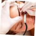 1 Set Arch Embroidery Eyebrow Ruler Brow Template Eyebrow Shaping Kit Level Ruler Alloy - Buy Online on SooperMarket.com