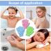 3 Pairs Exfoliating Gloves - Natural Loofah Bathing Mitts for Deep Body and Face Scrubbing - Dead Skin Remover for Adults and Kids - Buy Online on SooperMarket.com