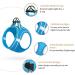 Heele Dog Harness for Small & Medium Dogs | Adjustable Reflective Soft Mesh Breastplate | Breathable Sky Blue Puppy Harness - Buy Online on SooperMarket.com