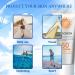 Trendyfave Sun Cream Sunscreen Spf 50 Facial Sunscreen For Men & Women UVA & UVB High Protection Waterproof Sweat-Resistant Face Care Anti Redness Cream For Face With Centella & Aloe Vera - Buy Online on SooperMarket.com