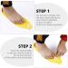 Healifty Shoe Sizer Measuring Device for Adults and Kids - Yellow Foot Measurement Gauge - Buy Online on SooperMarket.com