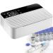 Mini Insulin Refrigerated Box 0-18 c Portable Insulin Cooler Smart Touch Buttons Drug Cooler LCD Display Super Large Capacity for Travel/Eye Drops/interferon/Drug DualCoreVersion-NoBattery
