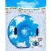 HITOP Snow Tube - Heavy Duty Inflatable Sled for Kids and Adults | Thickened 0.9mm Material | Perfect Winter Toy Gift - Cloud Sky03 - Buy Online on SooperMarket.com