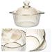 Zerodeko Food Supplies to Go Food Containers with Lids Instant Noodle Bowl Soup Bowls Fruit Bowls Salad Containers with Lids Ramen Noodles Bowl Snacks Container Household Food Bowl Glass 14x14cm As Shown - Buy Online on SooperMarket.com
