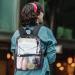 Stadium Approved Clear Mini Backpack with Adjustable Straps - Perfect for Concerts, Sports, Work, and Security - Buy Online on SooperMarket.com
