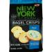 New York Style Bagel Crisps, Plain, 7.2 Ounce