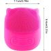 Toseky Face Exfoliator Scrubber | Penguin Shape Vibrating Face Scrub Brush - Rechargeable Wash Brush for Deep Cleaning Skin Waterproof Skin Care Face Brushes Red - Buy Online on SooperMarket.com