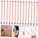 Baluue 120 Pcs Makeup Brush Eye Shadow Brush Supple Makeup Brush Concealer Brush under Eye Golden Metal - Buy Online on SooperMarket.com