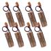 Pack of 8 CR8.LHC 3V 2600mAh 17450 Battery Replace for Fuji FDK CR8-LHC Battery for Memory Backup Power Source Water Meters with Brown Plug