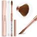 Saviland Acrylic Nail Brush Size 10 - Kolinsky Acrylic Brush for Acrylic Powder  Kolinsky Hair Bronze Gold and Broken Diamond Handle for Beginner and Professional 10