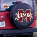 Mississippi State Bulldogs Black Tire Cover - Officially Licensed E10 - Buy Online on SooperMarket.com