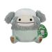 Squishmallows Original 7.5-Inch Evita the Grey Bigfoot with Trapper Hat Small-Sized Ultrasoft Plush Bigfoot with Hat