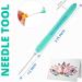 4 Pack Paper Quilling Tools Set with Slotted Tools, Needle, Tweezer, and Storage Box - Buy Online on SooperMarket.com