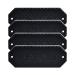 KNINE OUTDOORS Gun Magnet 4 Pack 45 Pound Capacity Magnetic Gun Mounts for Pistol Revolver Rifle Carbine Shotgun and More Self Defense Home Bedroom Desk Car and Truck Accessories for Men and Women