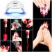 54W Nail Dryer LED Lamp for Gel Nails | Automatic Sensor Timer | Professional Nail Tools for Fingernail & Toenail Care - Buy Online on SooperMarket.com