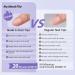 Buy Bartbox Extra Almond Press on Nails - Soft Gel Full Cover Tips 160 Pre-Designed Short Nail Extensions in XXS Almond Beige - Perfect for Geln gel! - Buy Online on SooperMarket.com