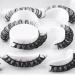 Buy HICOCU Russian Strip False Eyelashes | D DD Curl Fluffy Mink | 5 Pairs Reusable - Buy Online on SooperMarket.com