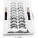 Magnetic Eyelashes And Eyeliner Kit Reusable Magnetic Lashes With Eyeliner And Tweezers 3D Natural Look False Eyelashes Magnetic Eyeliner And Eyelashes Kit - Buy Online on SooperMarket.com