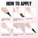 Tomicca Acrylic Gel for Nails - Pale Rosa Set (2x15g) | Quick Extender Polygel for Long-Lasting Nail Extensions | Perfect for Beginners & Salon Professionals - Buy Online on SooperMarket.com