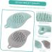 Healeved 6 Pcs Silicone Shampoo Massage Brush Set - Scalp Massager & Body Scrubber for Babies and Men - Buy Online on SooperMarket.com