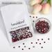 Beadsland 1440 Flat Back Rhinestones - Dark Red SS20 Nail Crystals for Stunning Nail Art - 4.6-4.8mm - Buy Online on SooperMarket.com