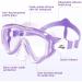 Kids Snorkel Set - Dry Top Snorkel Mask for Boys and Girls - Anti-Fog, Leak-Proof, 180 Panoramic View - Purple Snorkel Kit for Youth - Buy Online on SooperMarket.com