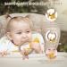 ClDy Bite Ring for Babies | BPA-Free Silicone Teething Toys | Ocean Brown | Soothing & Stimulating Gum Relief for Infants 3 Months+ - Buy Online on SooperMarket.com