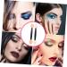 FOYTOKI 200 Pcs Double Ended Eyeshadow Brush Dual Sides Eyeshadow Sponge Eyeshadow Applicator Plastic Black - Buy Online on SooperMarket.com