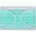 Kata 3-Ply Pleated Disposable Children's Face Masks - Green One Size Box of 50 - International Shipping Available - Buy Online on SooperMarket.com