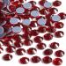 Beadsland 1440 Flat Back Rhinestones - Dark Red SS20 Nail Crystals for Stunning Nail Art - 4.6-4.8mm - Buy Online on SooperMarket.com
