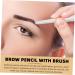 HAPINARY 2pcs Eyebrow Pencil Brown Waterproof Brow Pencil Eyebrow Makeup Pen Brow Pen Brush - Buy Online on SooperMarket.com